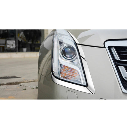 4pcs Front Headlight Eyebrow Covers for Cadillac XTS (2013-2017)