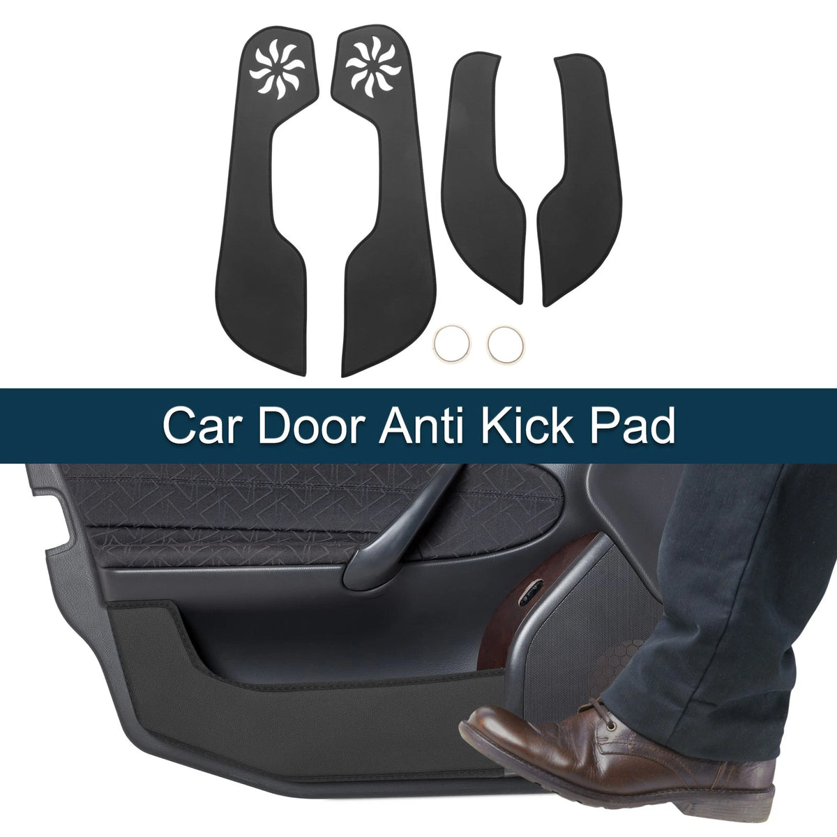 Car Door Anti Kick Pad Protector for Honda Civic 10th Gen (2016-2019) 1 Set