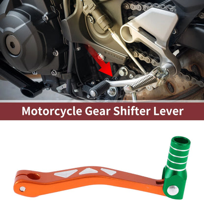 Folding Gear Shifter Levers for Yamaha TTR 50cc Orange Green