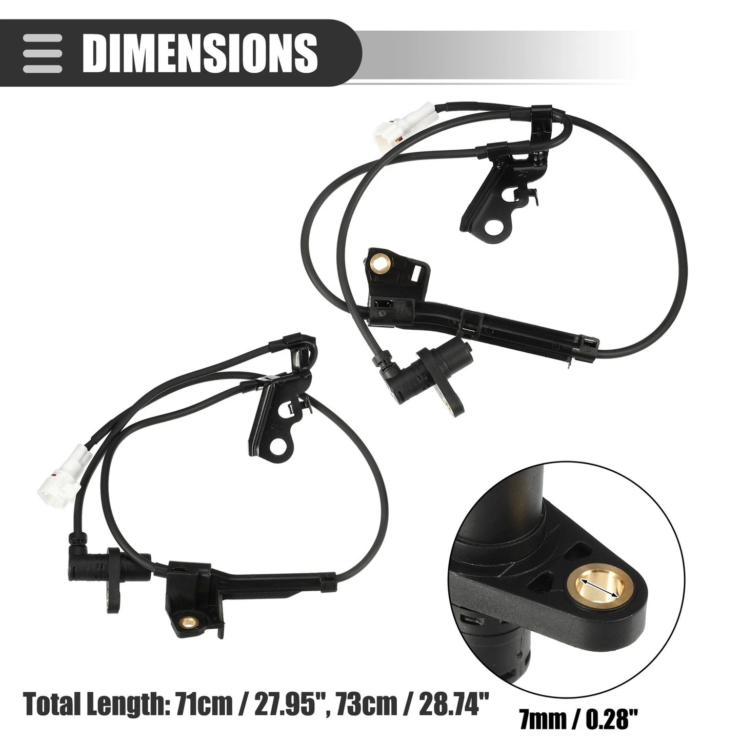 ABS Wheel Speed Sensors for Toyota Corolla (2014-2019)
