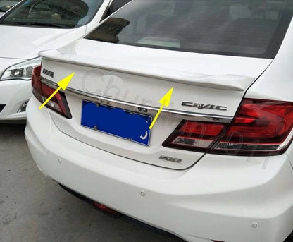 Factory Style Spoiler Wing ABS for Honda Civic 4DR Sedan (2012-2013)
