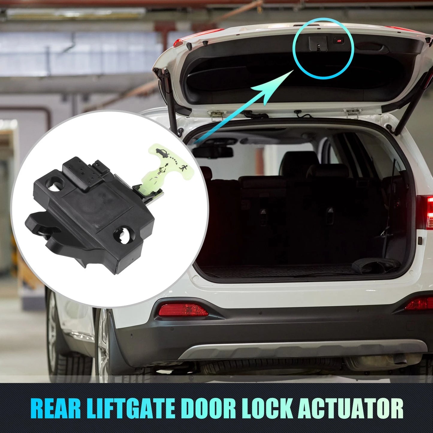 Rear Liftgate Door Lock Actuator Motor for Toyota Yaris (2007–2016)