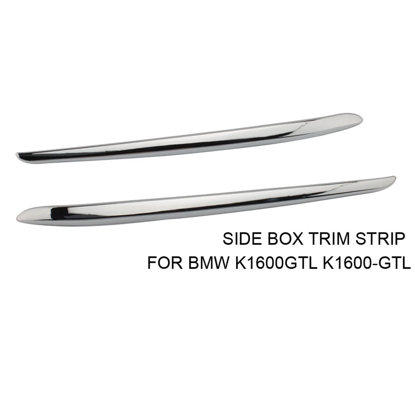 Chrome Side Panel Storage Box Trim for BMW K1600GTL (2011-2018)