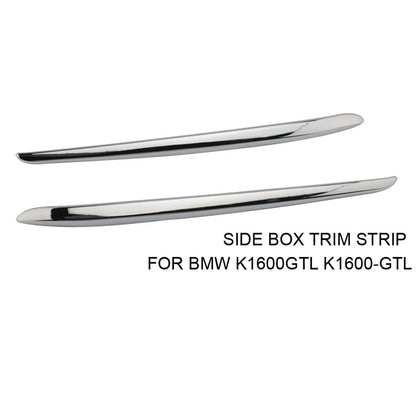 Chrome Side Panel Storage Box Trim for BMW K1600GTL (2011-2018)