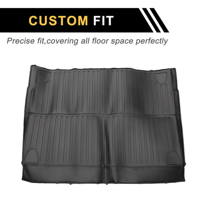 Cargo Liner Rear Trunk Mat for Ford Bronco (2021-2024) Vertical Stripe TPE