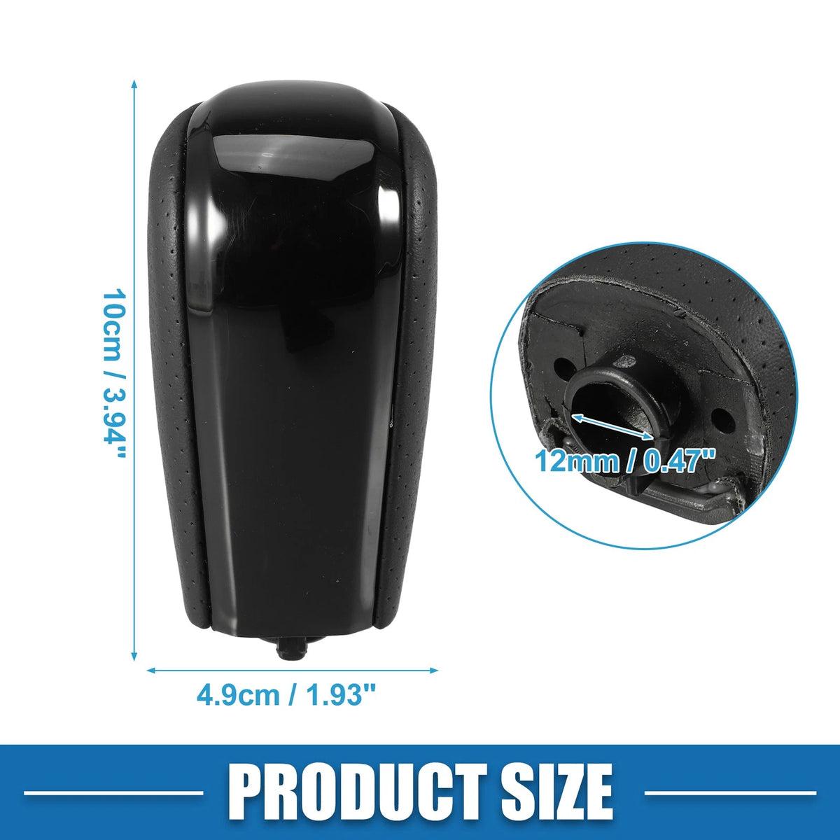 Black Automatic Transmission Gear Shift Knob for Toyota Land Cruiser Prado