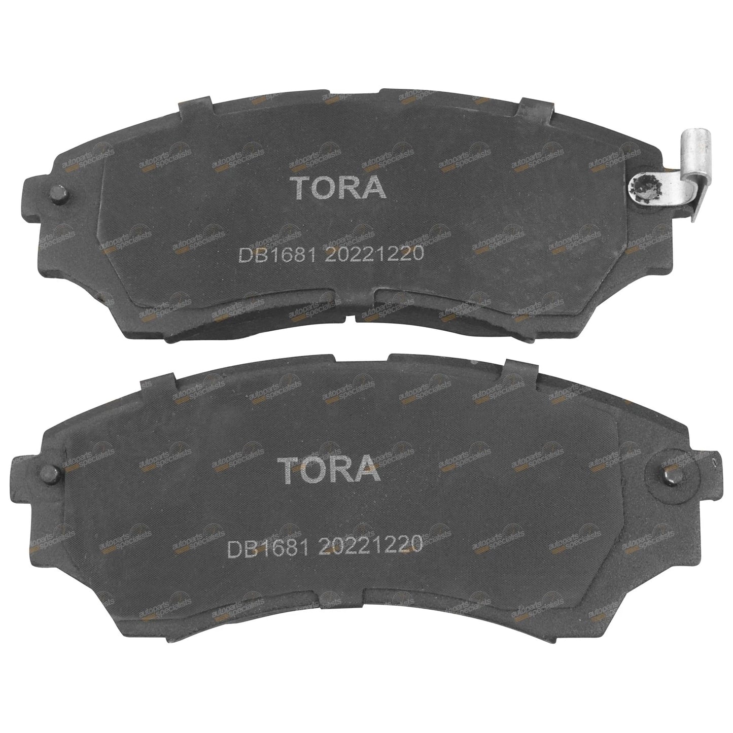 Front Disc Brake Pad Set for Mazda B2600 UN Bravo (2002 - 2006)