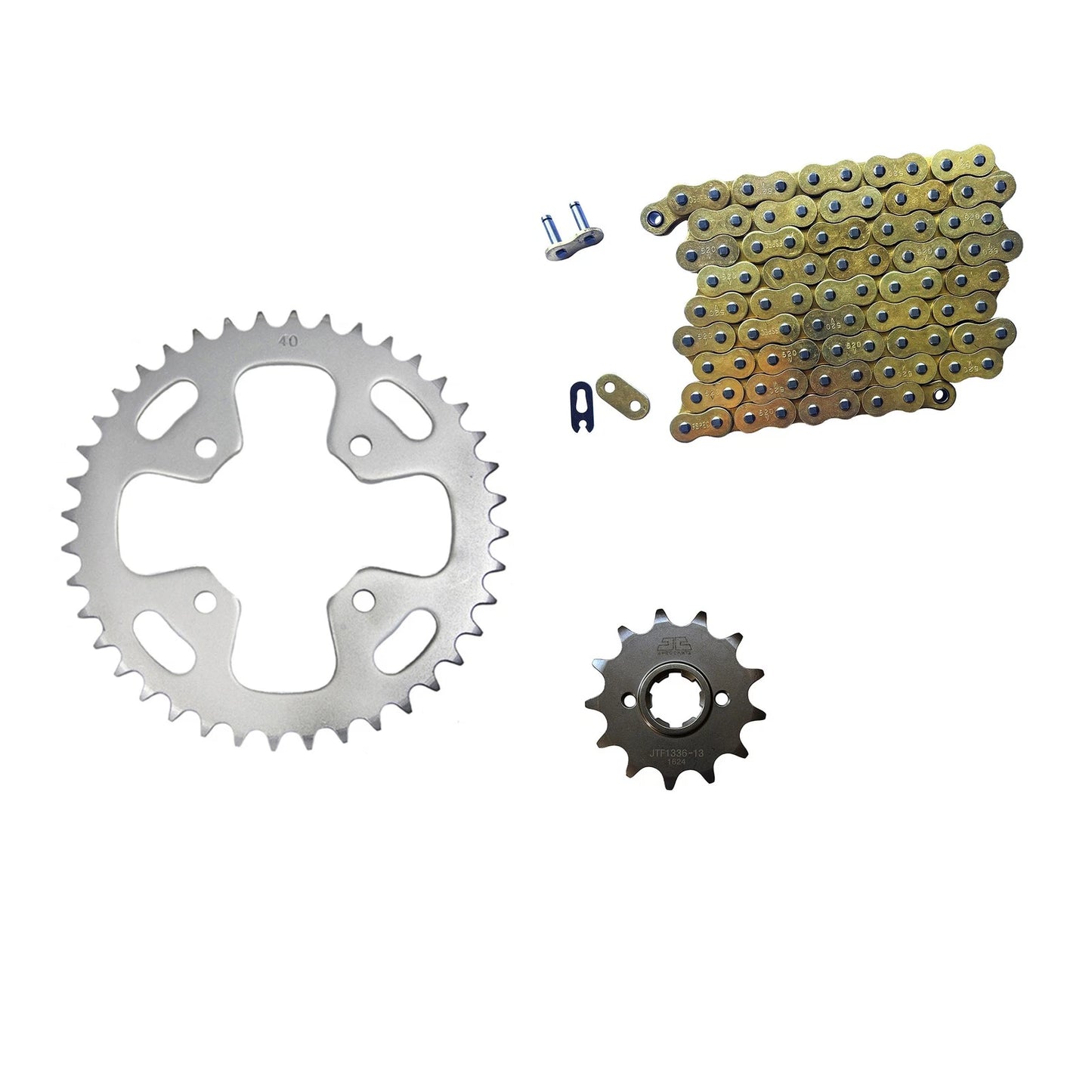 Gold 520x90 Drive Chain for Honda ATC350X (1985–1985)