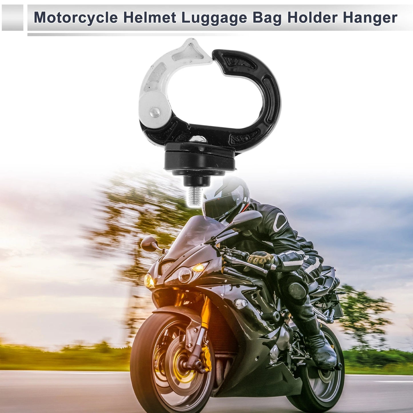 Round Shape Aluminum Alloy Motorcycle Hanging Hook / 1 Pc / Hanging Hook for Motorcycle