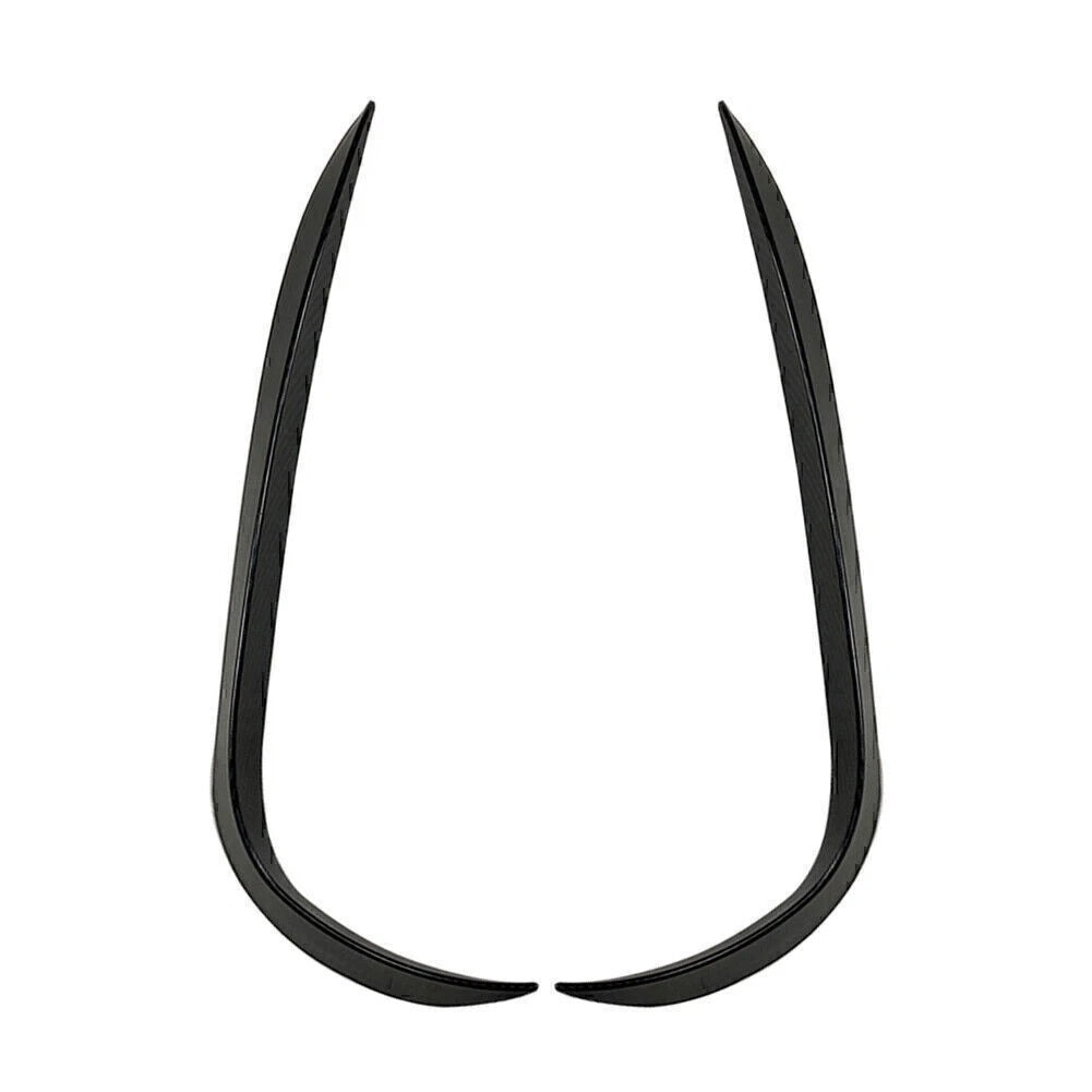Carbon Black Front Bumper Lip Spoiler for Mercedes Benz GLB X247 (20-21)