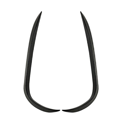 Carbon Black Front Bumper Lip Spoiler for Mercedes Benz GLB X247 (20-21)