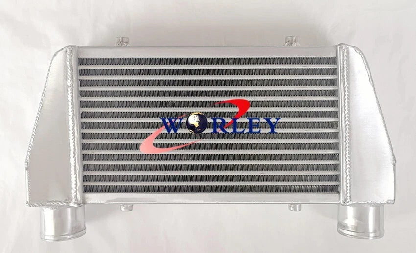 64MM Inlet/Outlet Aluminum Top Mount Turbo Intercooler for Universal