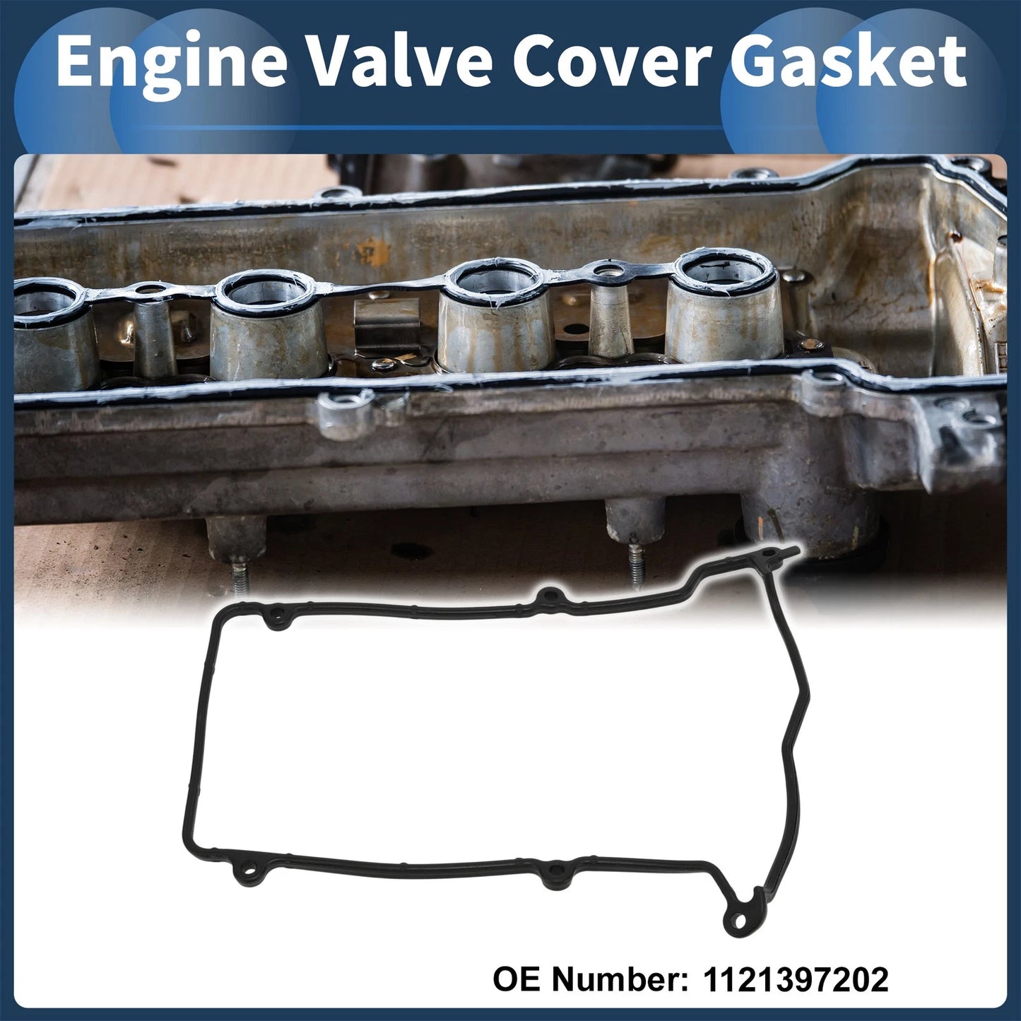 Engine Valve Cover Gasket for Toyota Duet (1998-2004) 1 Pcs