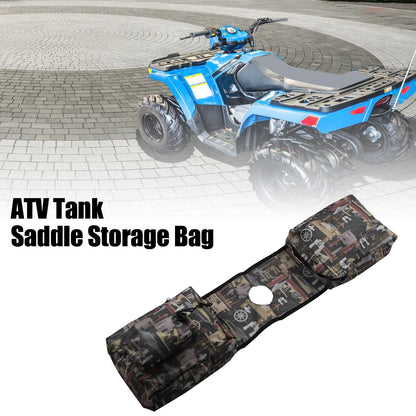 Saddlebags Cargo Pouch Storage Bags for ATV UTV Motorcycle Fuel Tank