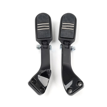 Dyna Glide Motorcycle Passenger Foot Pegs Mount Support for Harley (2006-2017)
