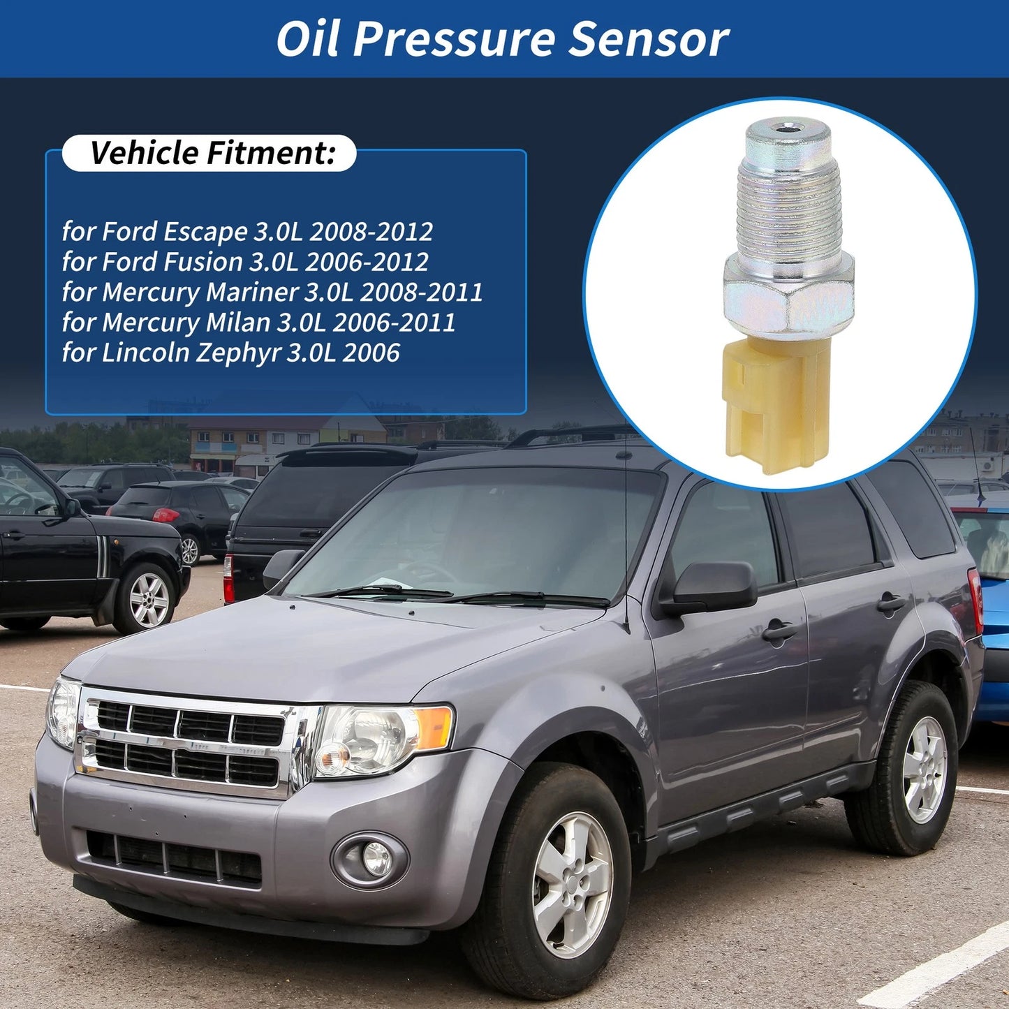 Oil Pressure Sensor for Ford Escape Fusion Mercury Mariner Lincoln