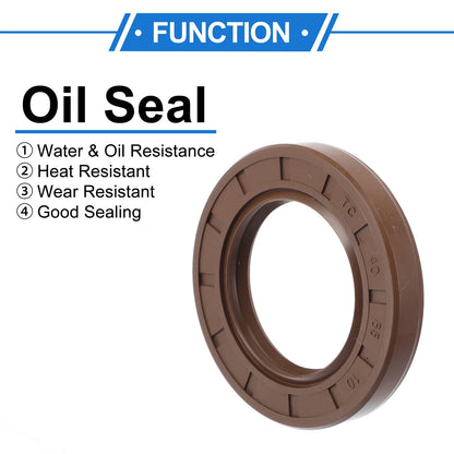 Oil Seal / 40x65x10mm / Rotary Shaft Seal FKM Rubber