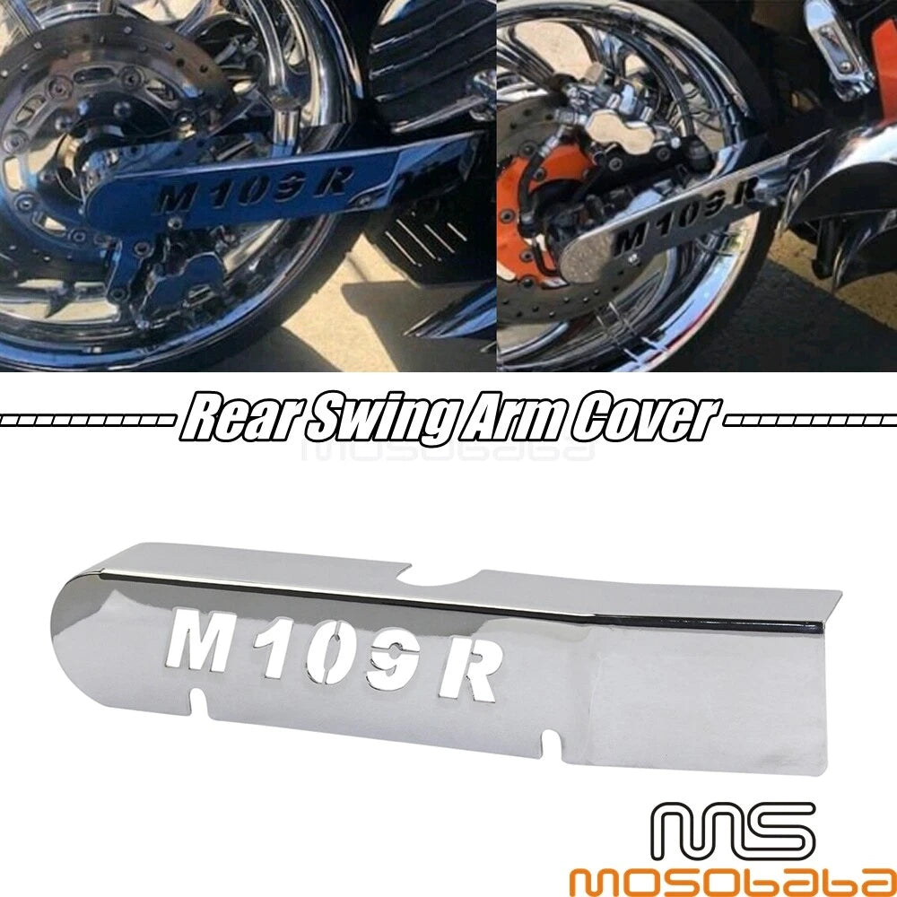Steel Rear Swing Arm Protect Cover for Suzuki Boulevard M109R (2006-2013)