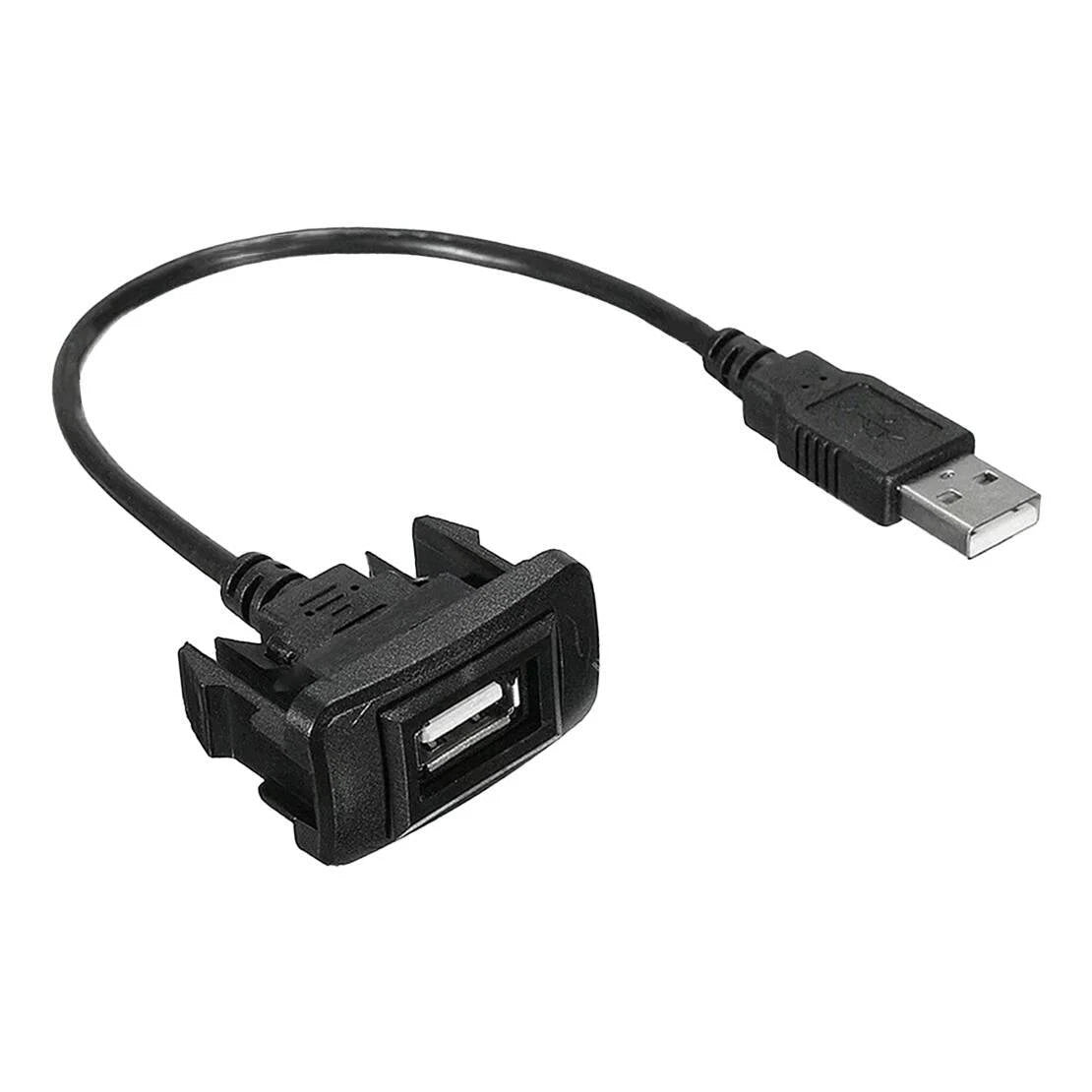 USB AUX Cable Adapter Charger for Toyota Corolla (2003-2023)