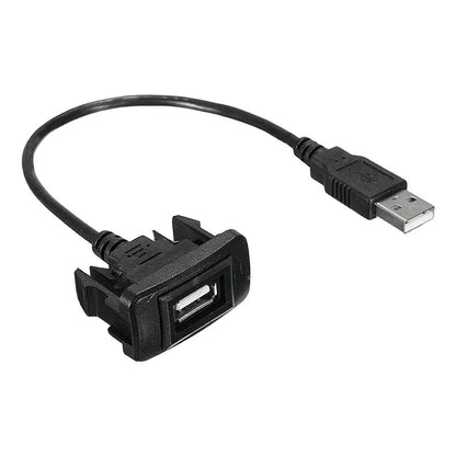 USB AUX Cable Adapter Charger for Toyota Corolla (2003-2023)