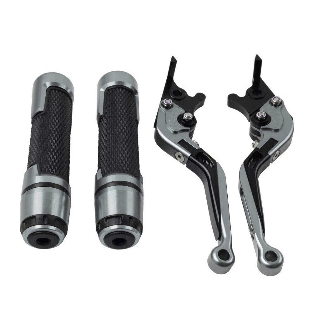 Titan Folding Brake Clutch Levers Grip Set for Suzuki GSXR600/750 (2006-2019)