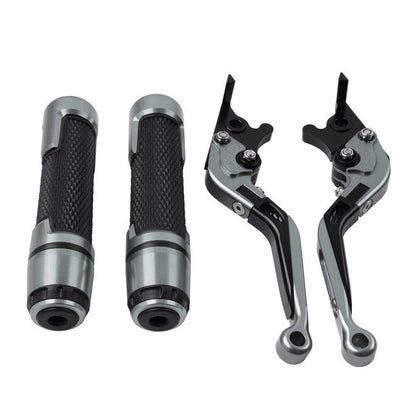 Titan Folding Brake Clutch Levers Grip Set for Suzuki GSXR600/750 (2006-2019)