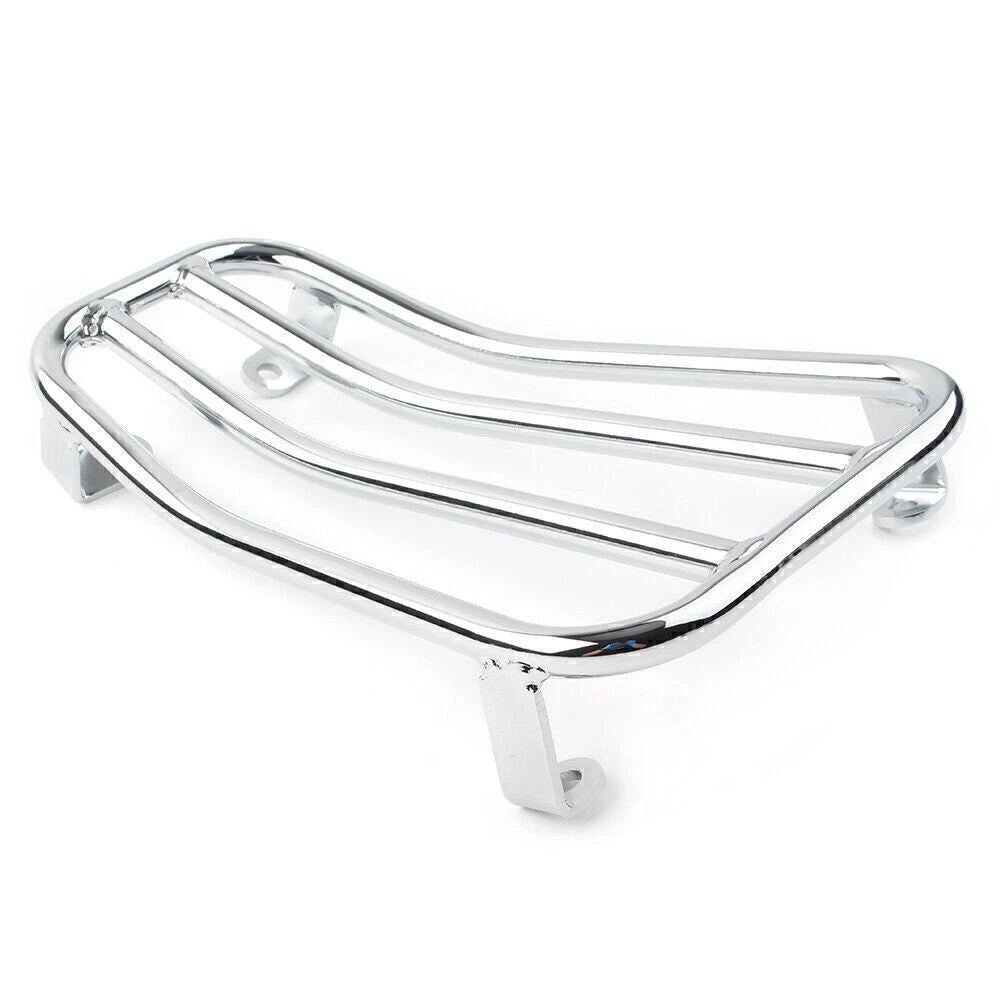 Chrome Foot Pedal Rear Luggage Rack Bracket for VESPA GTS300 (2017-2023)