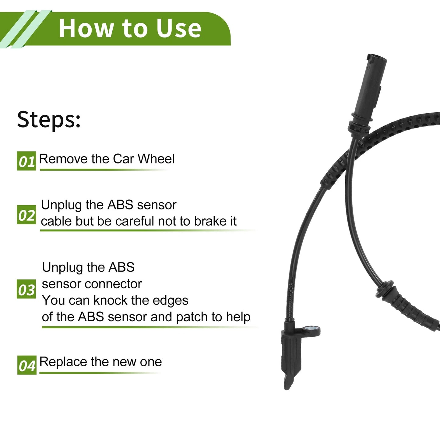 ABS Wheel Speed Sensor for Mini Cooper Countryman (2011-2016)