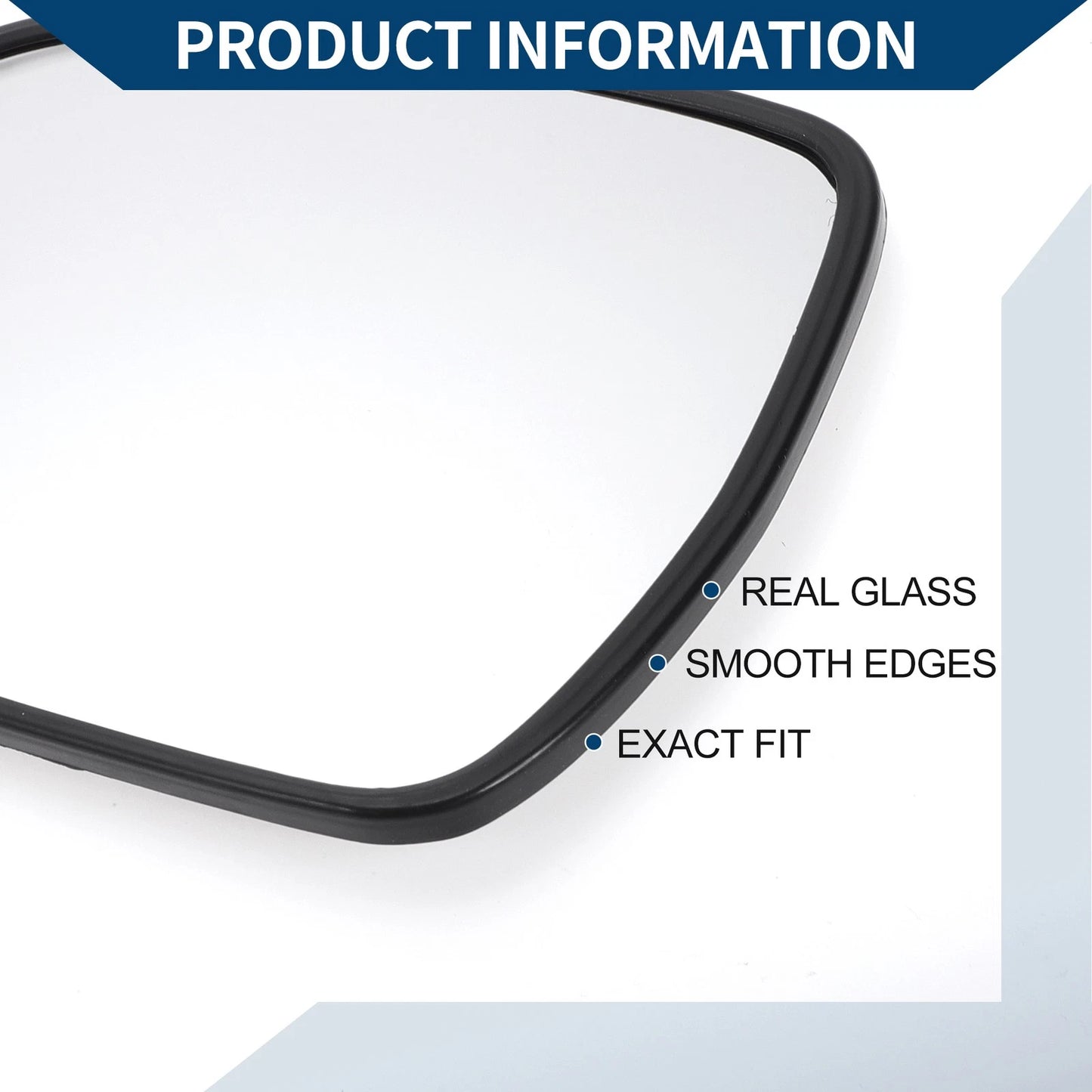 Heated Left Side Mirror Glass for Lexus RX330 (2006-2009)