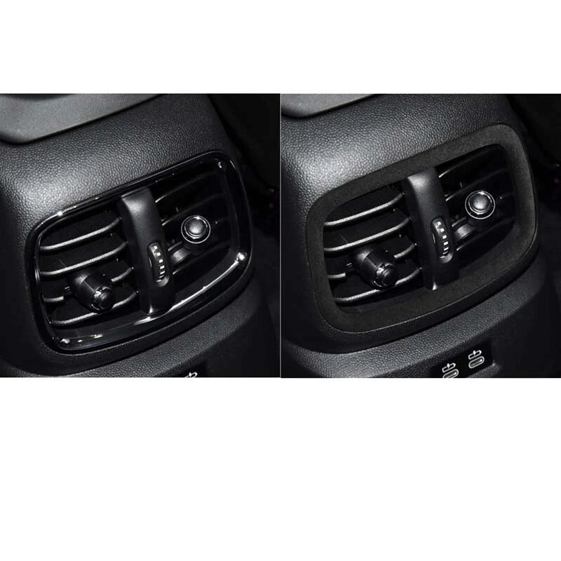 Leather Rear Air Outlet Vent Cover Trim Fit For Mini Cooper Countryman F60
