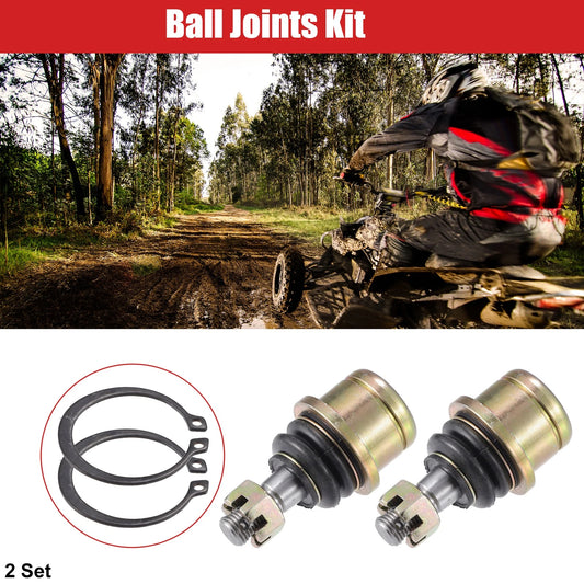 2 x M12x1.25 Left Right Ball Joint Kit for Yamaha Big Bear 400 (2000-2012)