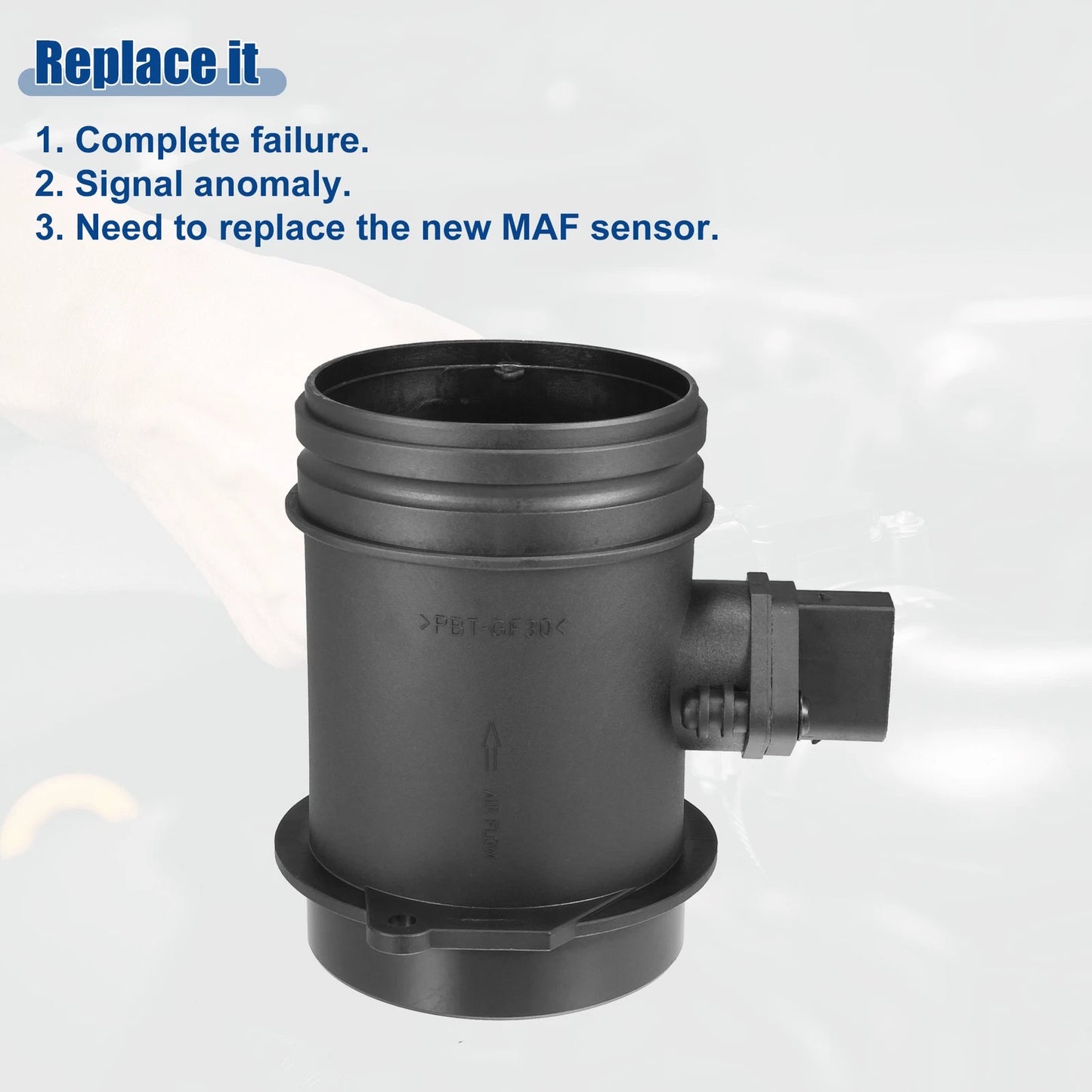Mass Air Flow Sensor for BMW 545i 645Ci 745i (2004-2005)