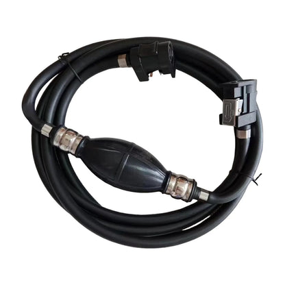 Marine Fuel Line Replacement with Primer Bulb Connector for Outboard