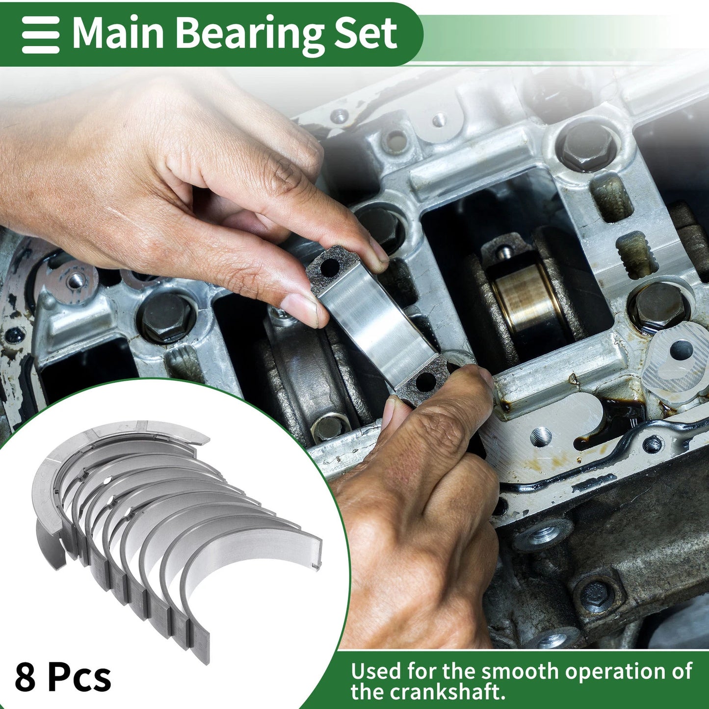 Main Bearing Set for Chevrolet Equinox (2005-2009)