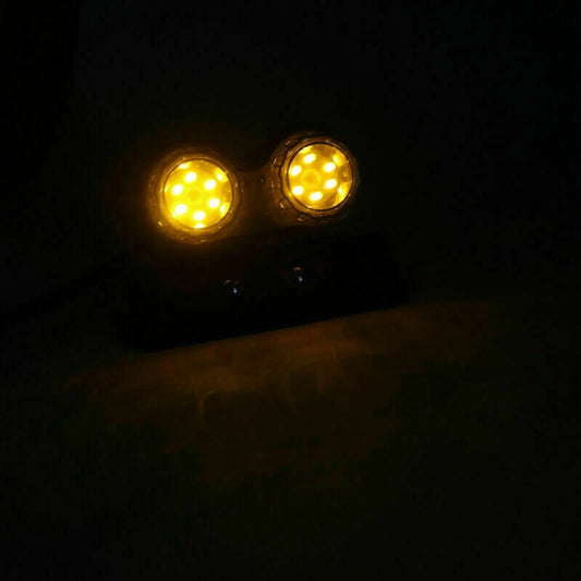 12V Black Taillight for Motorcycle (F2)