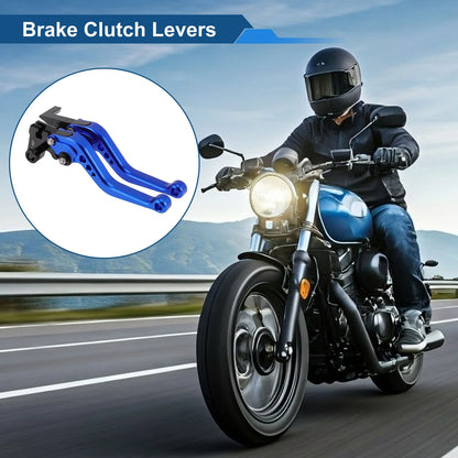 1 x Adjustable Short Brake Clutch Lever for Yamaha Tenere 700 (2019–2024)
