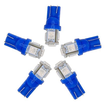 5 x Blue LED Dash Cluster Light Bulbs for Ford Bronco F150 F250 F350