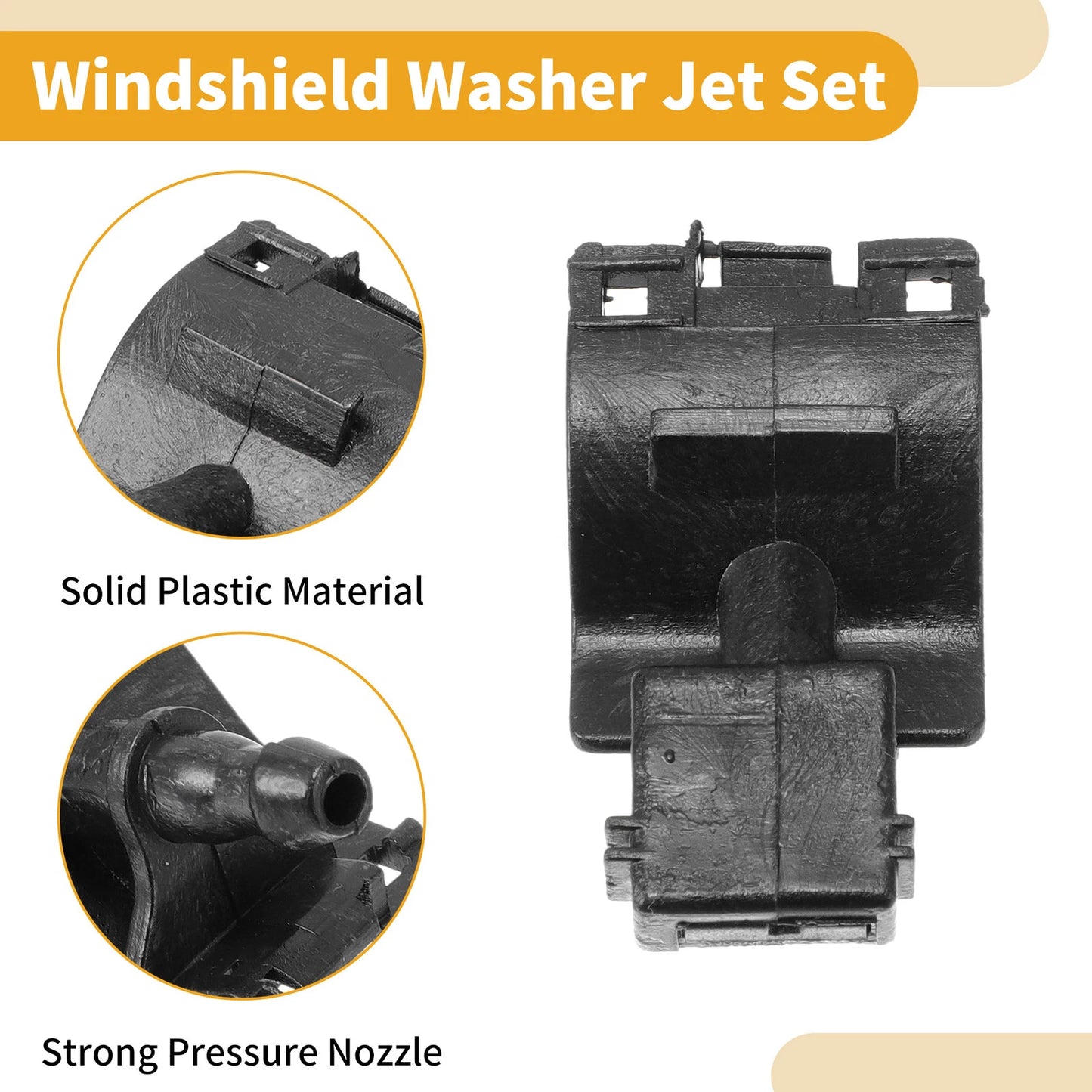 Windshield Washer Nozzle Kit for Toyota RAV4 (2005-2012)