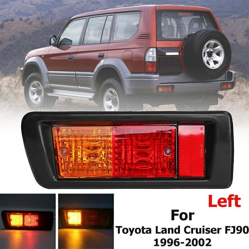 Left Tail Bumper Rear Fog Lamp Light for Toyota Land Cruiser Prado (1996-2002)