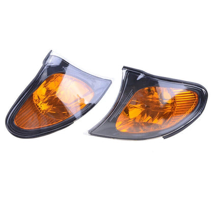 Corner Turn Signal Lights for BMW E46 3-Series Sedan 2002-2005 (2 x Yellow Lens)