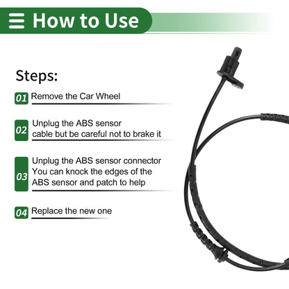 ABS Wheel Speed Sensor for BMW 330i (2019-2024)