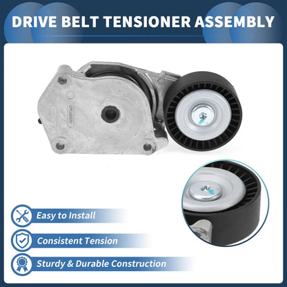 Belt Tensioner for Mini Cooper 1.6L L4 (2002-2008) Metal 1 Pc