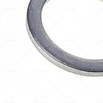 50 x Aluminum Engine Oil Crush Washers for Car Drain Plug Gaskets (14mm ID)