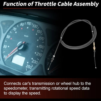 Throttle Cable for Toyota Tacoma 1995-2004 (2 x Auto Trans Kick Down)