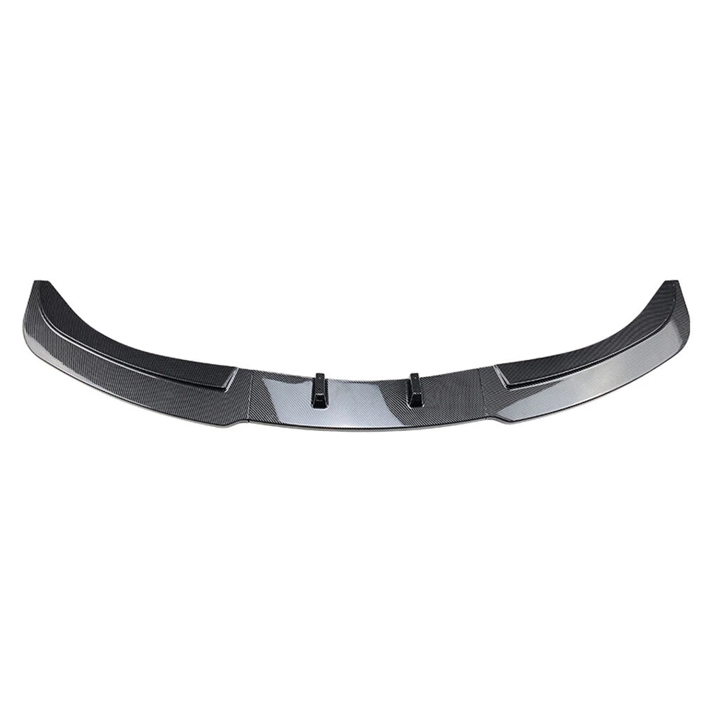 Carbon Black Front Bumper Lip Spoiler for BMW 3 Series E90 E91 (2005-2008)