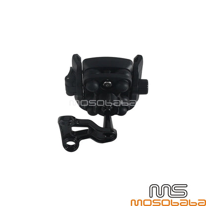 Handlebar Phone Carrier Bracket w/ Mount for Harley XL Softail Dyna Touring