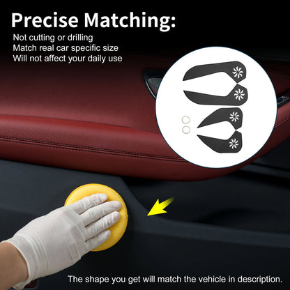 Car Door Anti Kick Pad Sticker Protector for Subaru Forester (2013-2016)