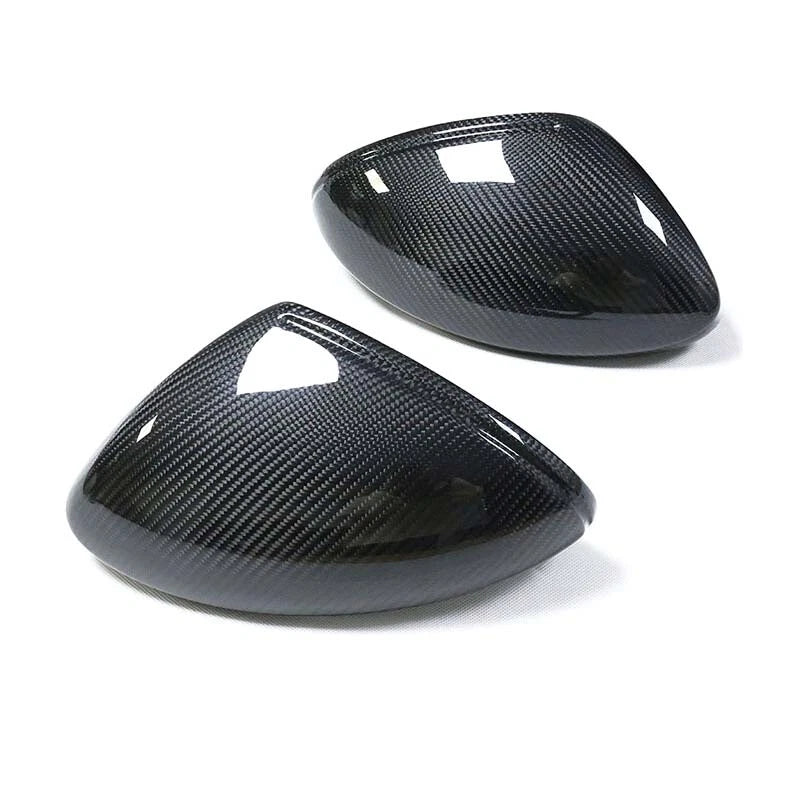 Real Carbon Fiber Side Mirror Shell Replace for Porsche 718 Cayman Boxster 17-22