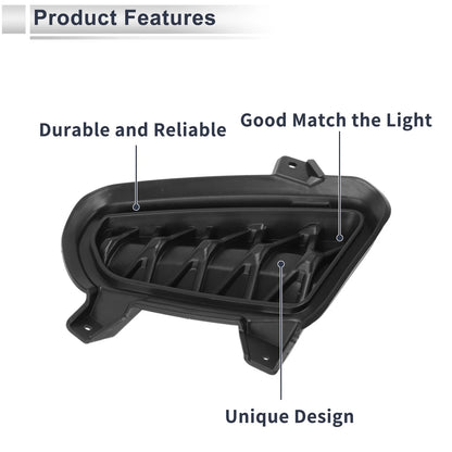 1 Pc Front Left Fog Light Grill for Dodge Durango (2014-2022)
