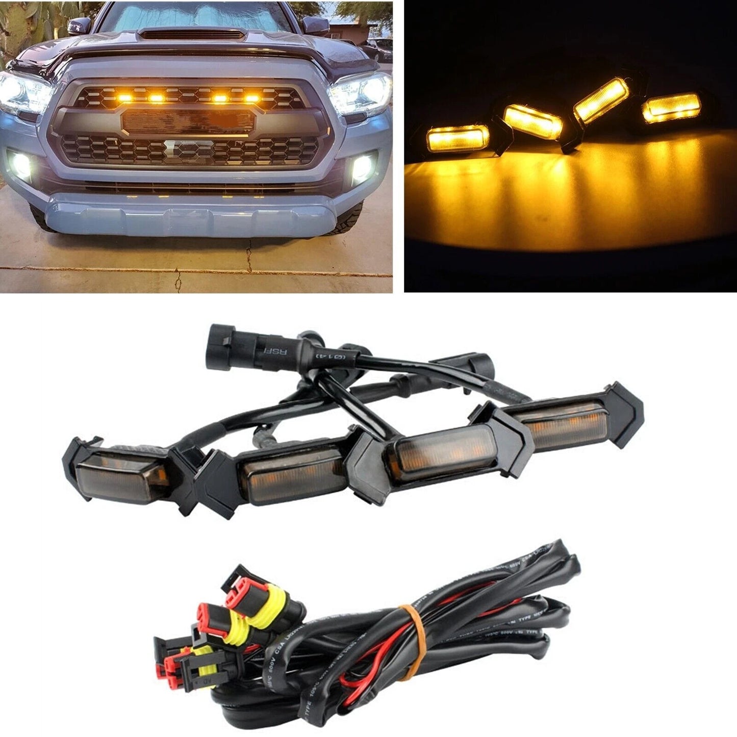 LED Light Amber Smoke for Toyota Tacoma TRD Pro (2016-2021)